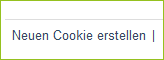 Neuen Cookie erstellen