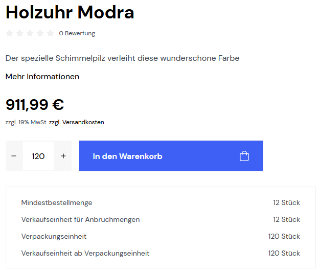 Auswirkungen Beispiel 2 Grundpreis