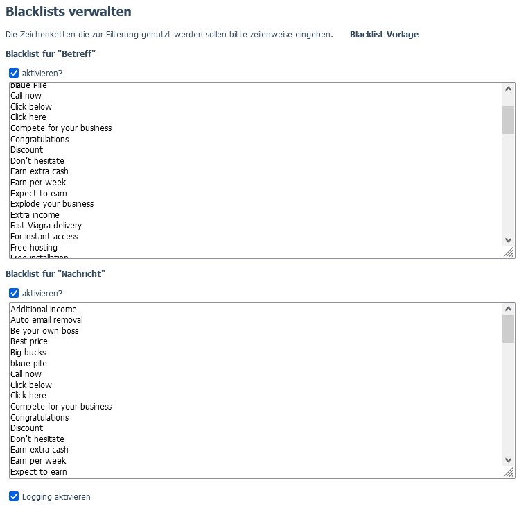 Blacklist