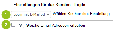 Modul-Einstellungen