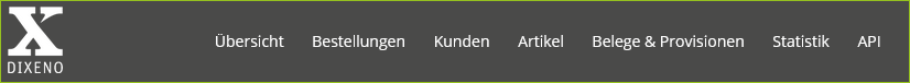 Funktionen des Hauptmenüs