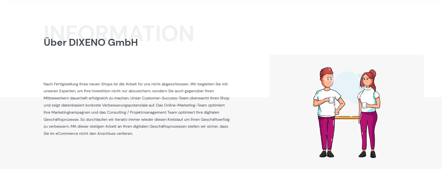 Vorstellungstext lang im Händlerprofil (Ergebnis)