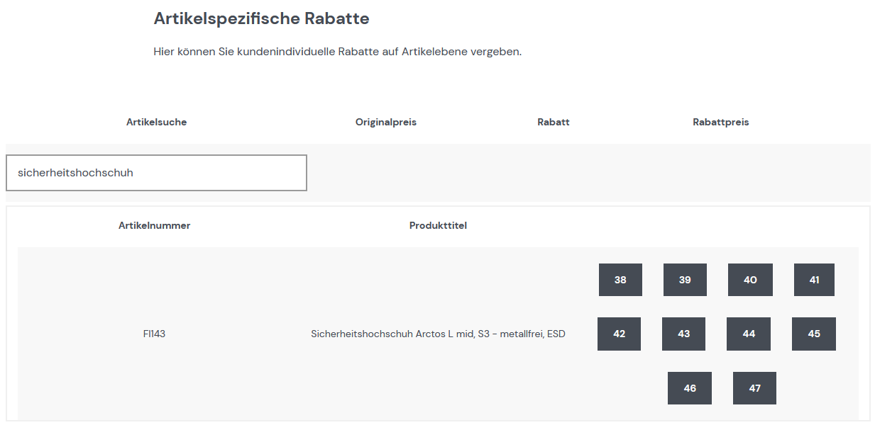 Variante wählen