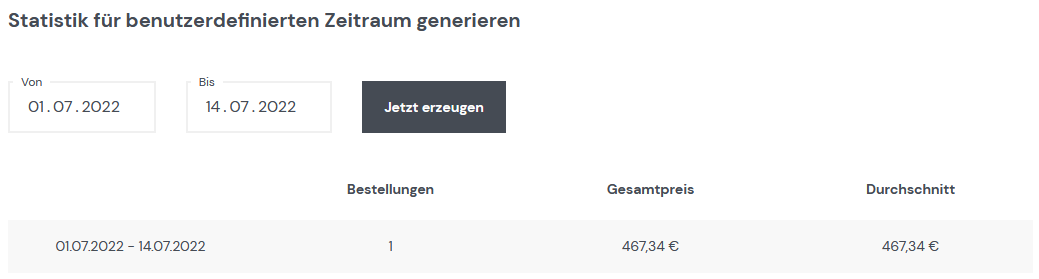 Bestellungen