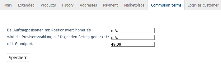 Commission terms