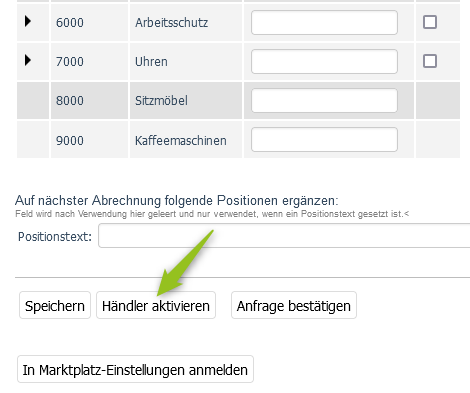 Benutzer auf Aktiv setzen