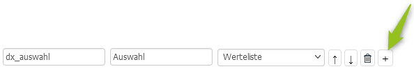 Neue Funktion für Werte