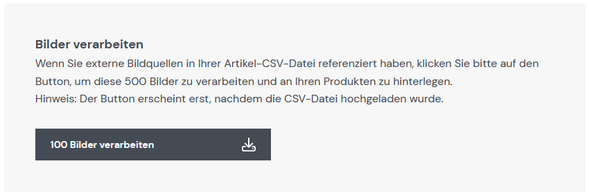 Import von Artiklebildern