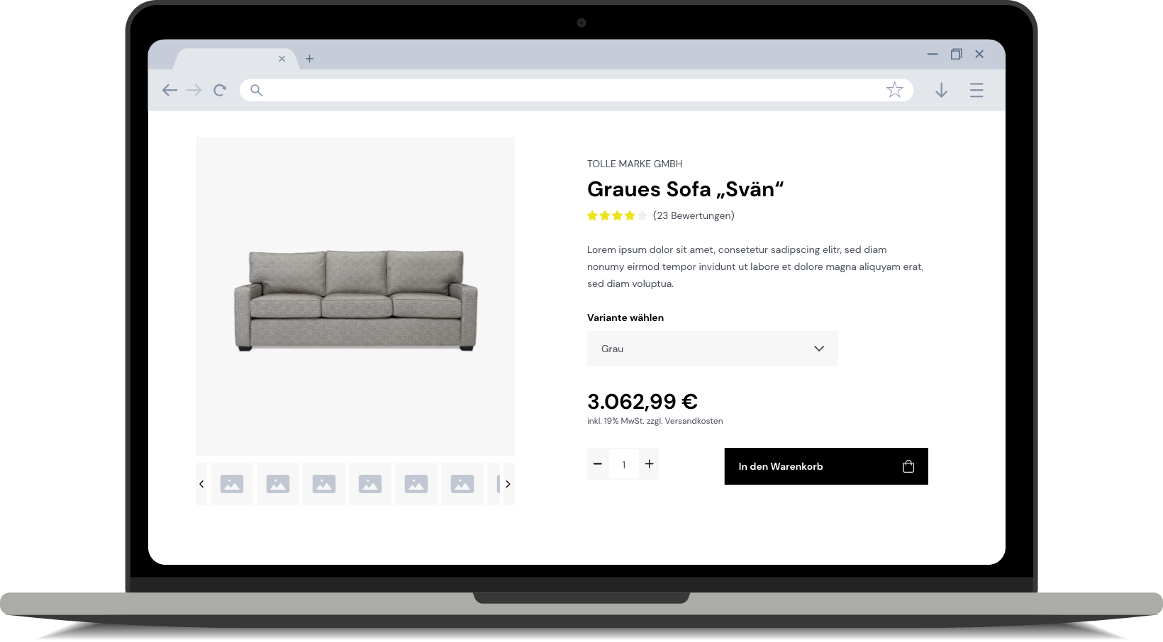 Landingpage ohne Product Boost