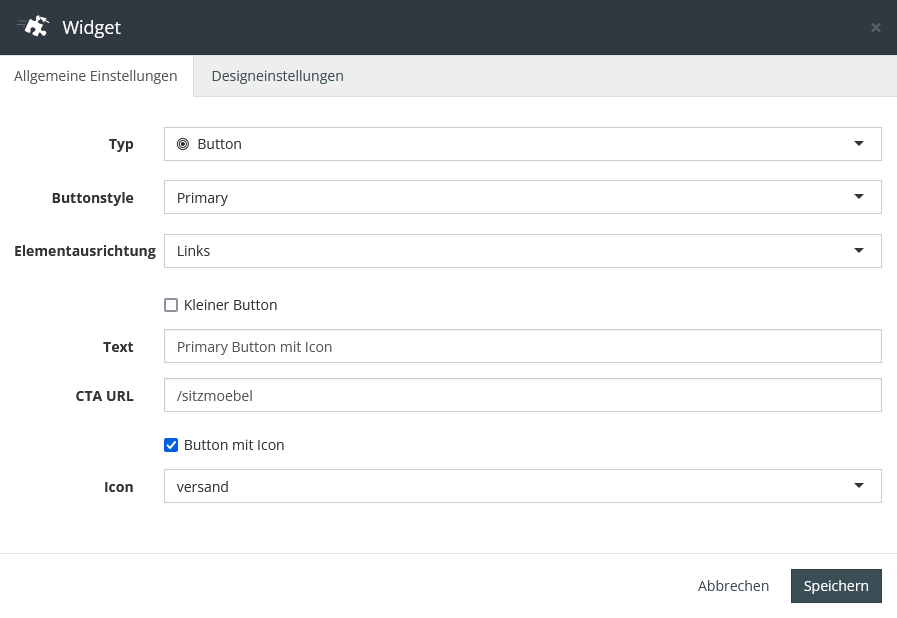 Widget Button